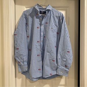 COPY - Men’s Vineyard Vines American Flag Classic Fit Button Down Large